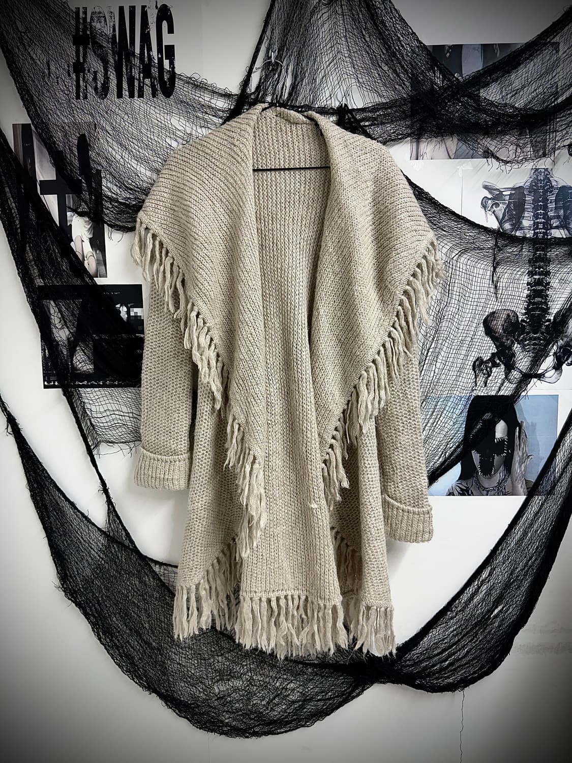 Fairy mood tassle cardigan 상품이미지2