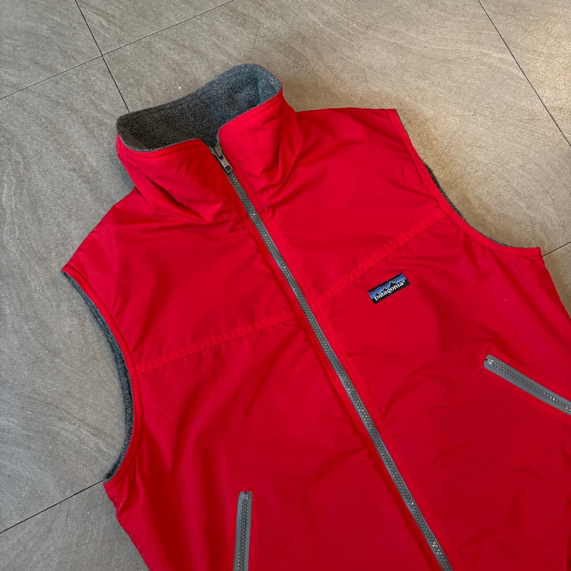 80s patagonia 80년대 생산 파타고니아 쉘드 베스트 자켓 상품이미지2