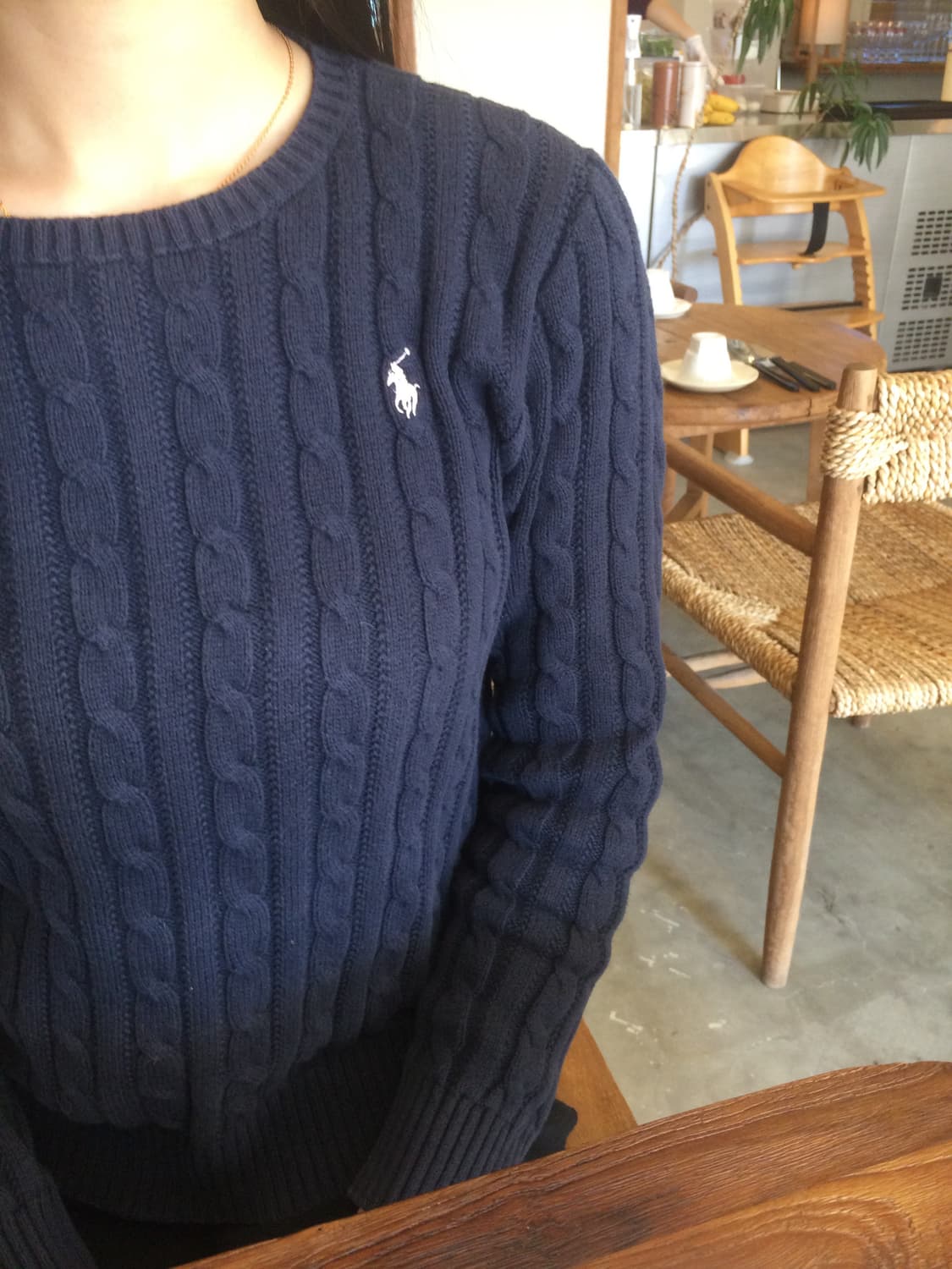 여성 폴로 니트 상품이미지1