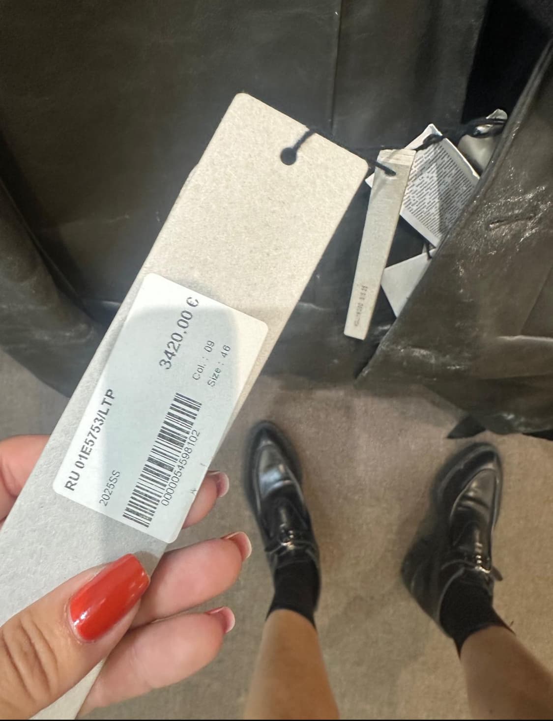 리도 가죽 자켓 ss2025 상품이미지8