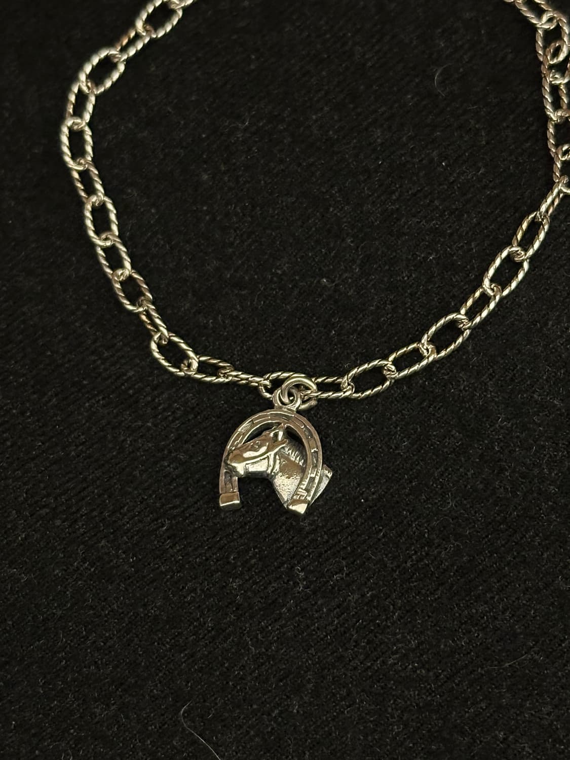 Lucky Horseshoe 925 Silver Bracelet🐎🧲 상품이미지4