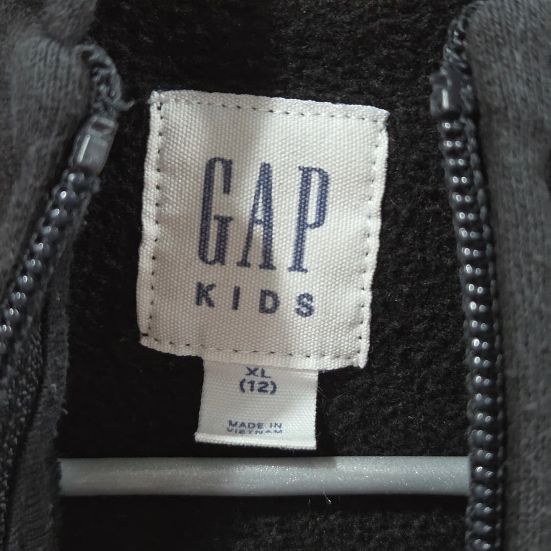 갭 키즈 기모 후드집업 XL/12 상품이미지3