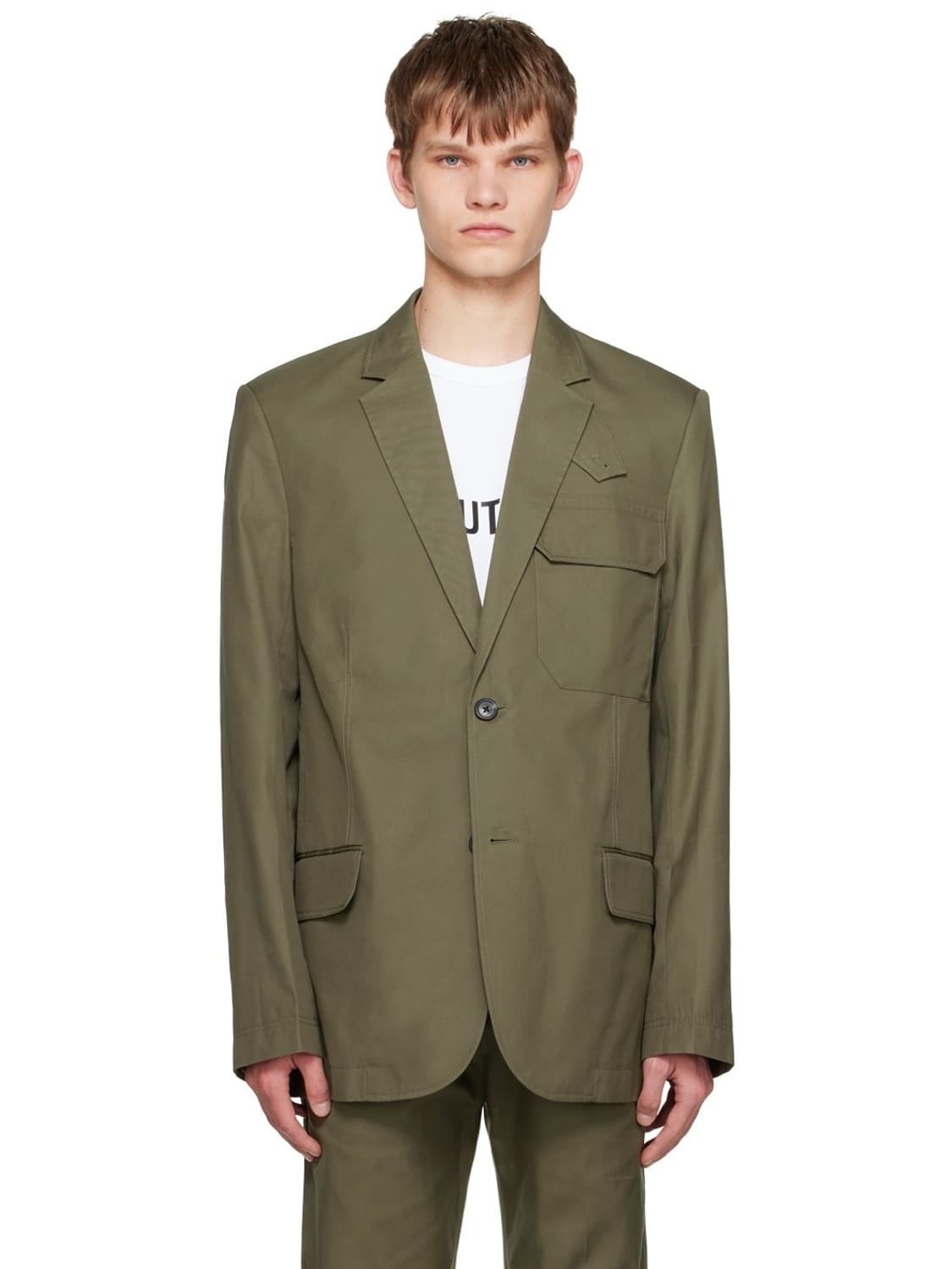 Helmut Lang 자켓 카키색 40사이즈 상품이미지9
