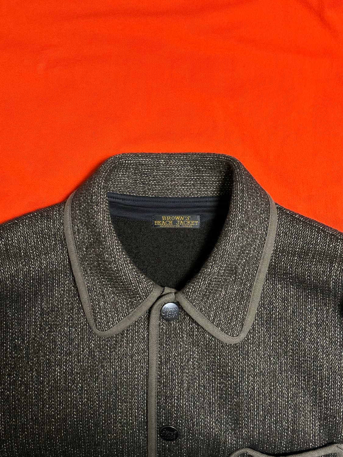 풀카운트 브라운스 비치 자켓 브라운 상품이미지1