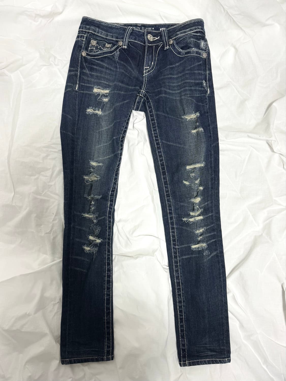 Raw Slash Denim 상품이미지1