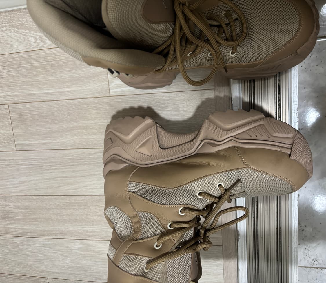 yeel PLATFORM BOOTS SNEAKERS BEIGE  상품이미지5