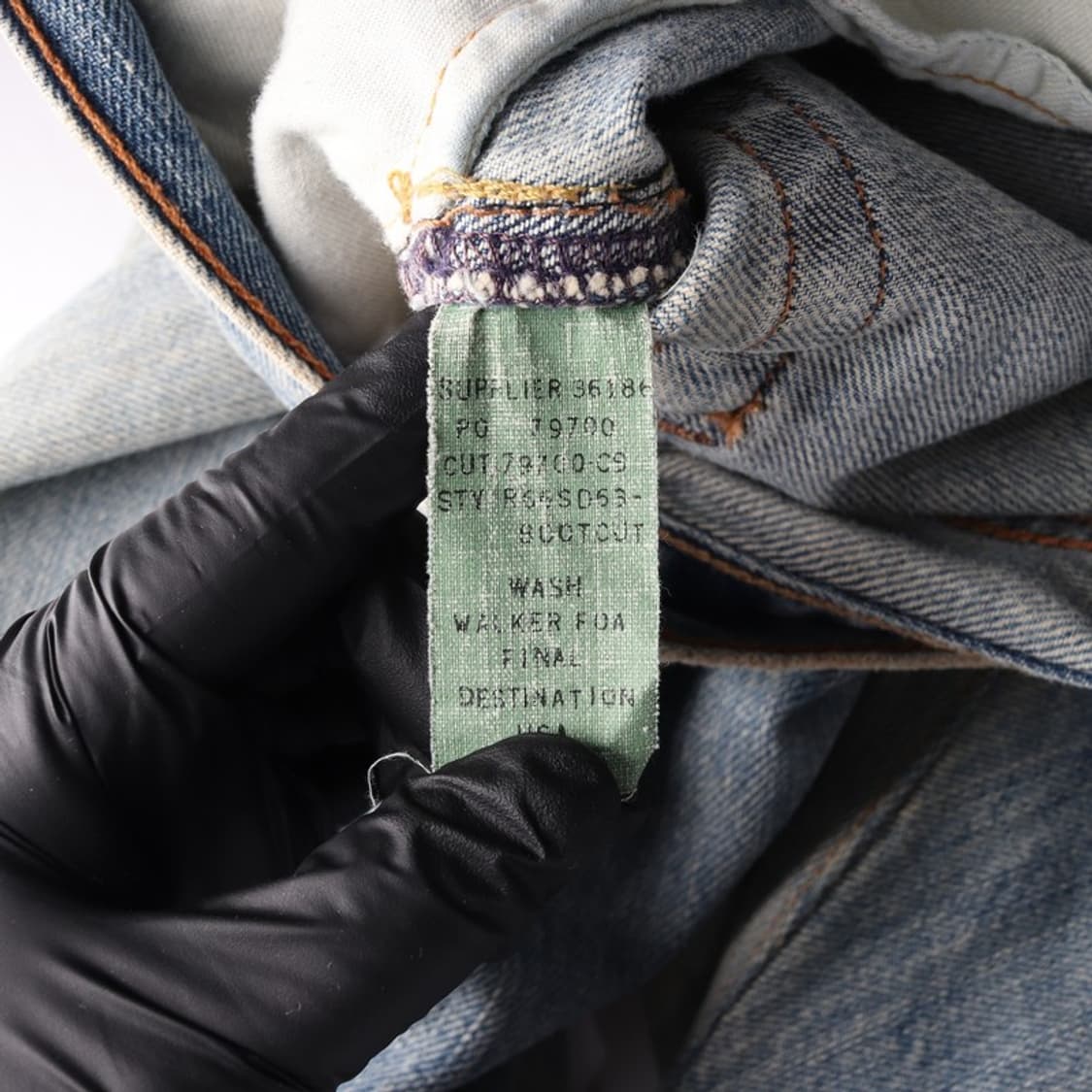 폴로 랄프로렌 연청 부트컷 데님 팬츠 상품이미지7