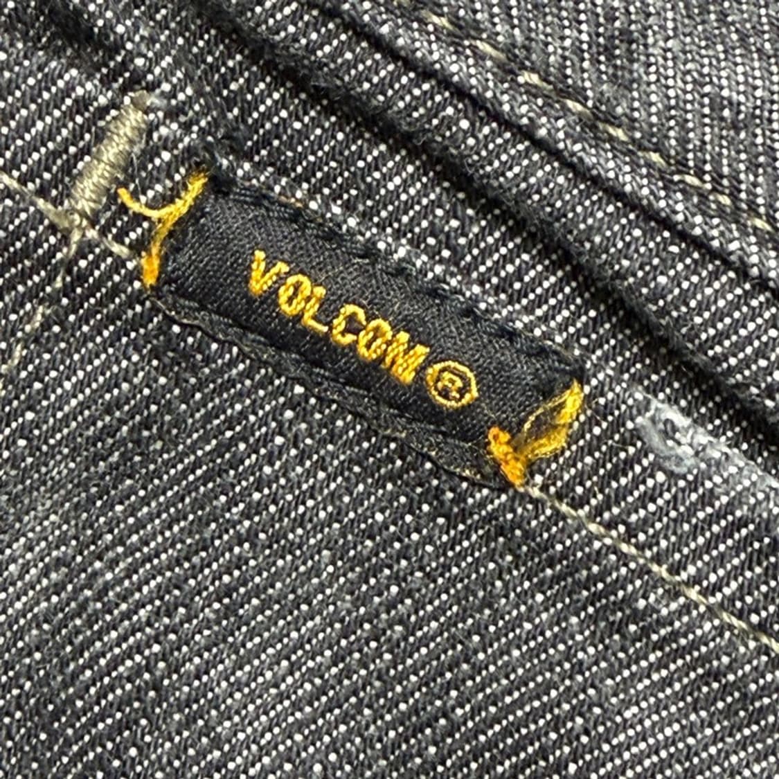 볼컴 스트레이트핏 워싱 데님팬츠 블랙 36 상품이미지5