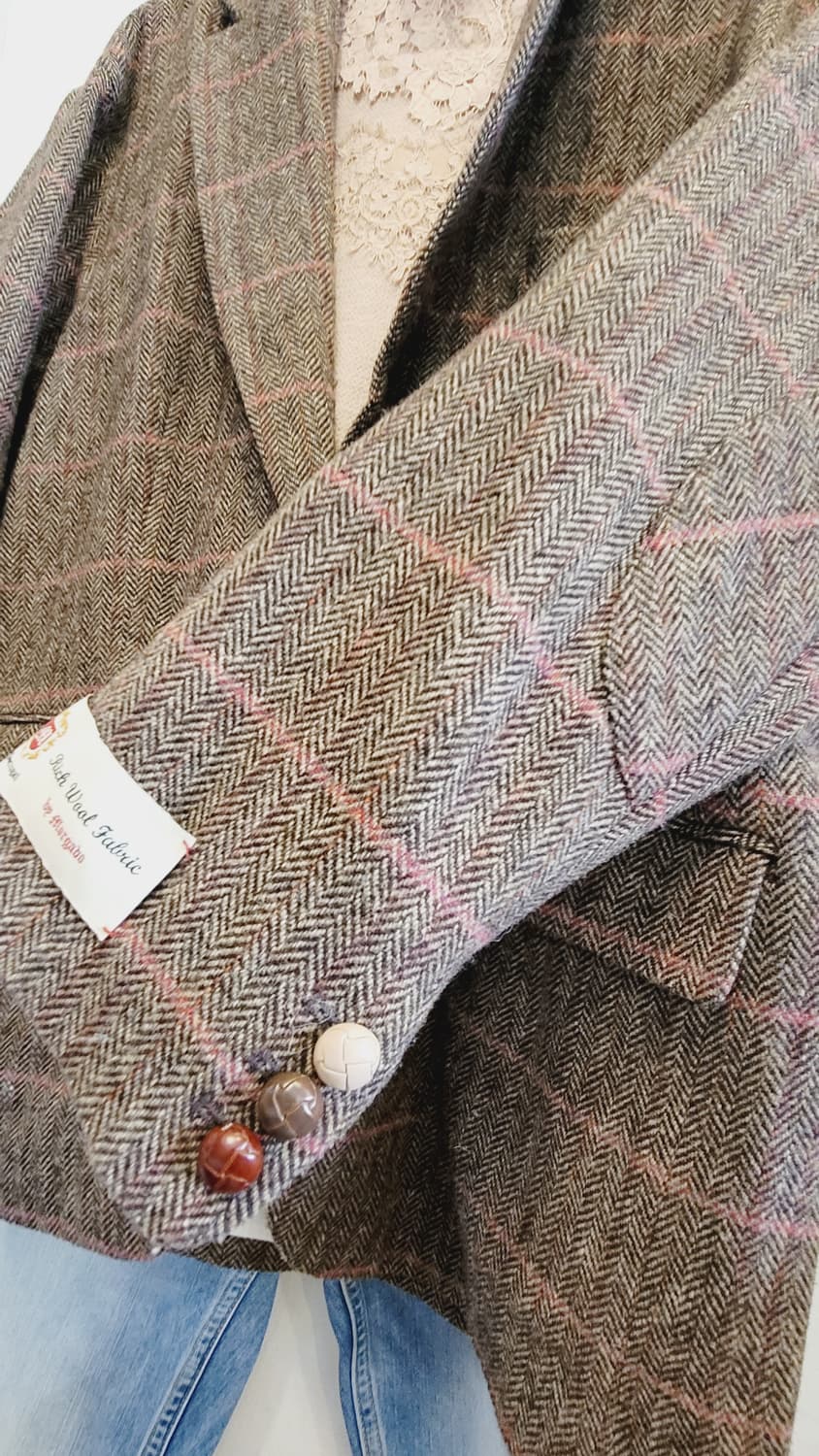 써스데이 아일랜드 리치울 자켓 상품이미지3