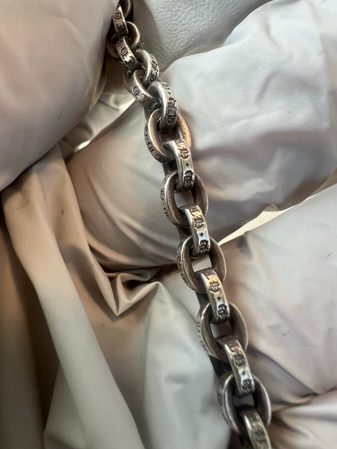 [24인치] 크롬하츠 페이퍼체인 스몰 체인  상품이미지6