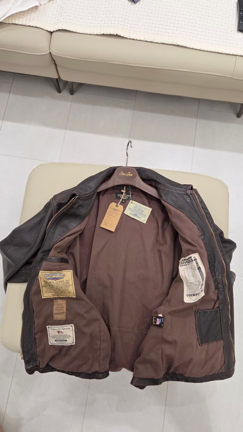Cockpit USA 가죽 자켓 상품이미지5