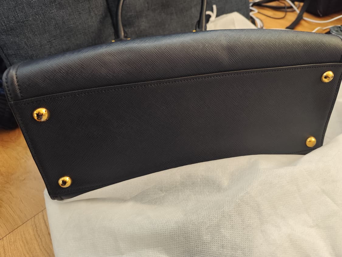 프라다 사피아노 1BA228 네이비 토트백 크로스백 가방 상품이미지5