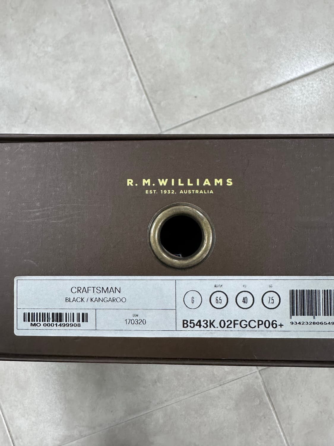 R M williams 알엠윌리엄스 캥거루 가죽 첼시부츠 상품이미지7