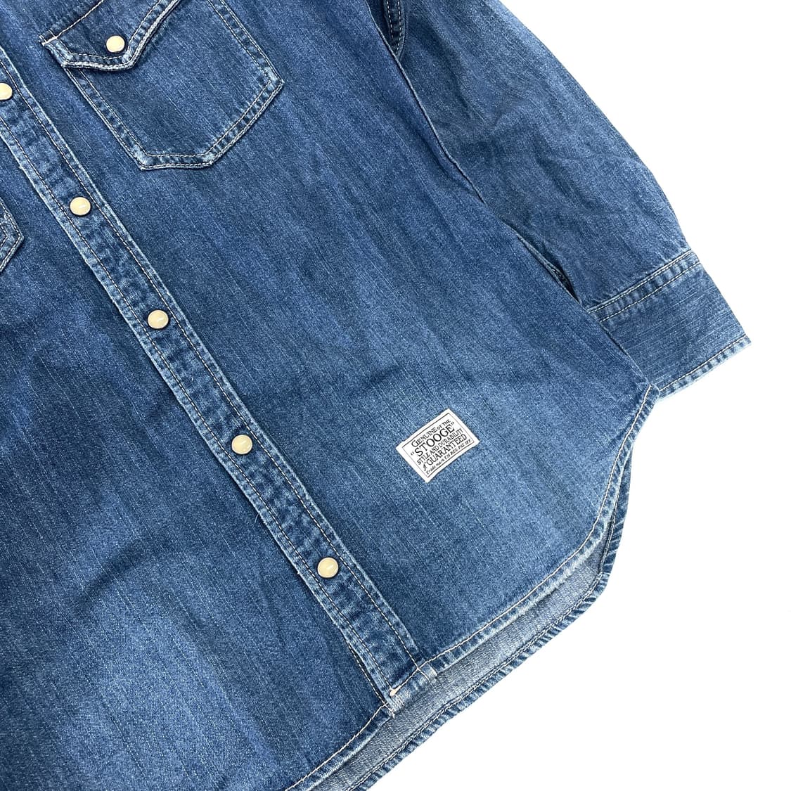 STOOGE & Co western denim shirt 웨스턴 셔츠 상품이미지6