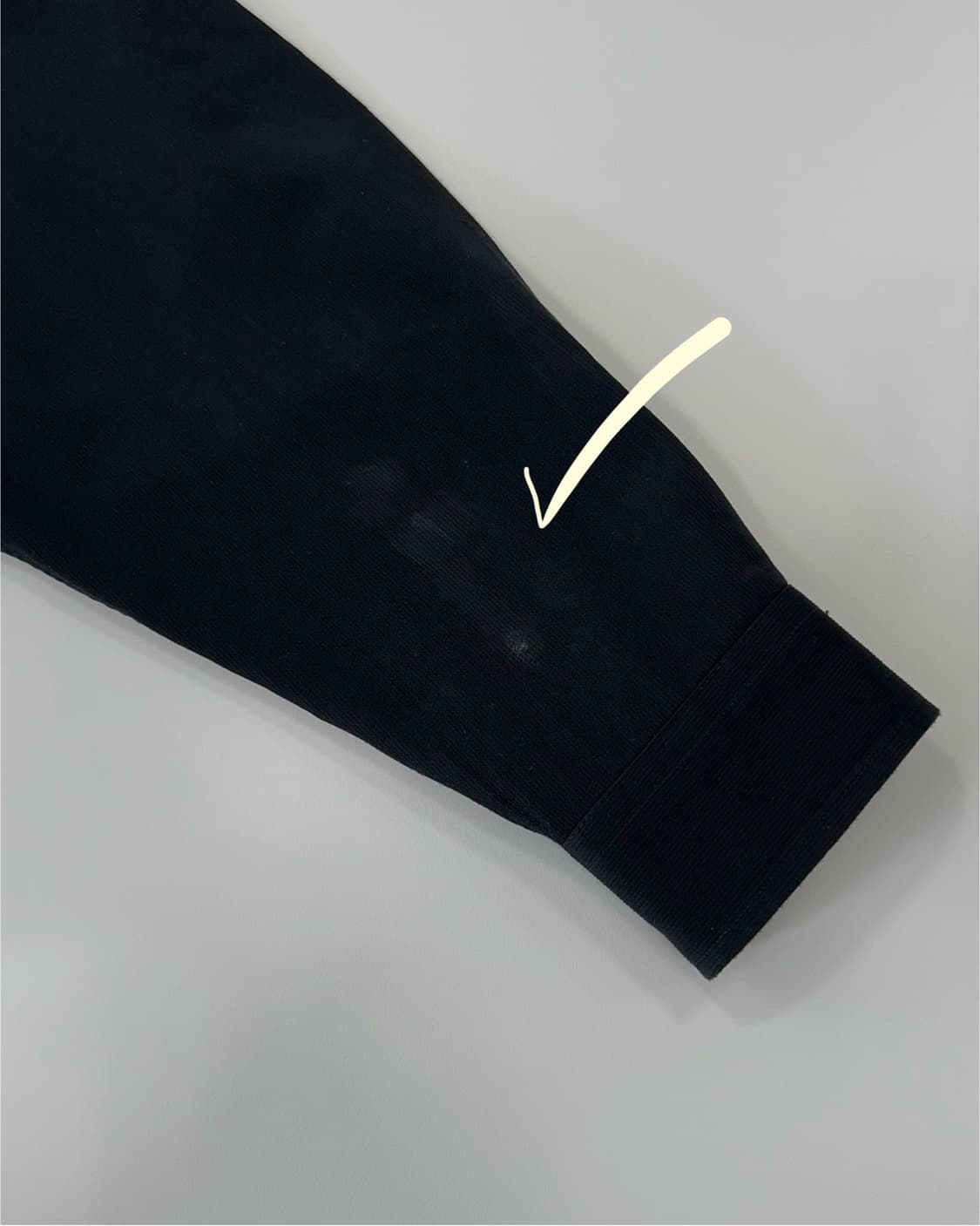 [XL]입생로랑 YSL 90s 블랙 드레스 셔츠 상품이미지9