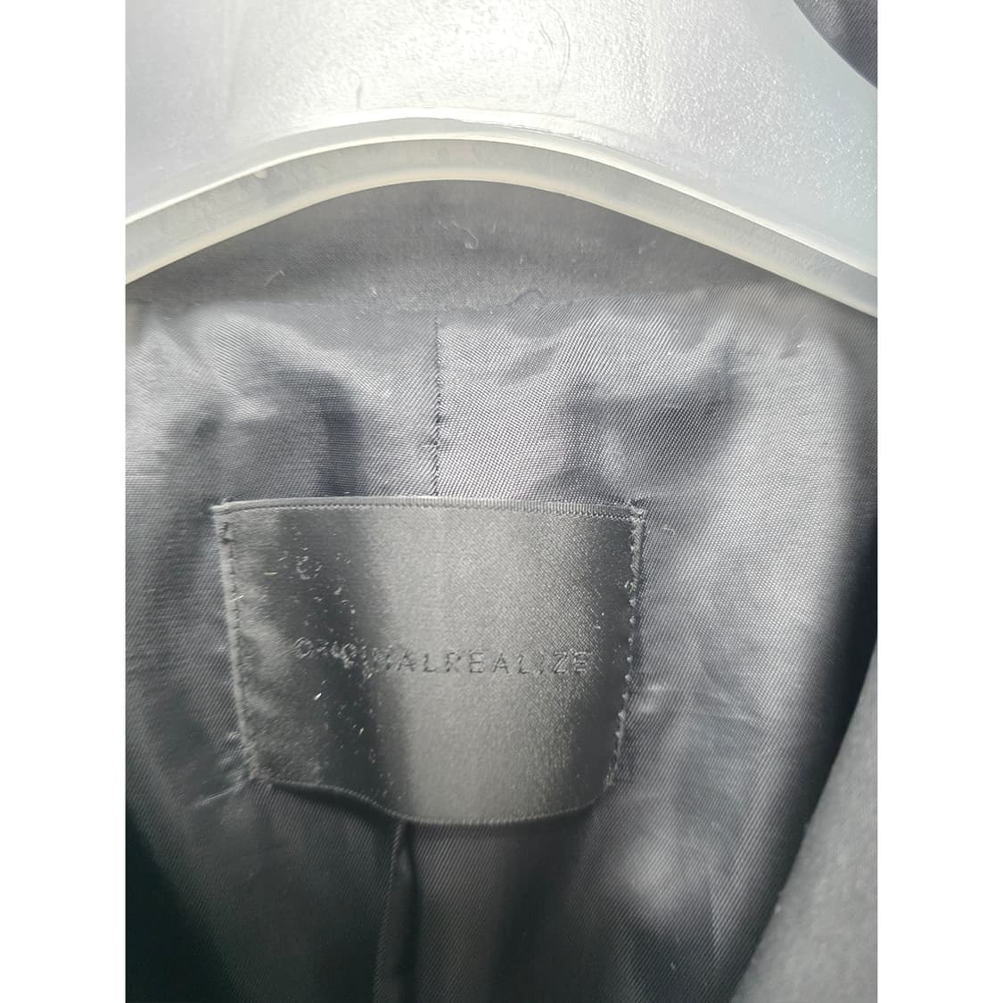 택포) 오르 ORR 블랙 트렌치 롱코트 S 상품이미지2