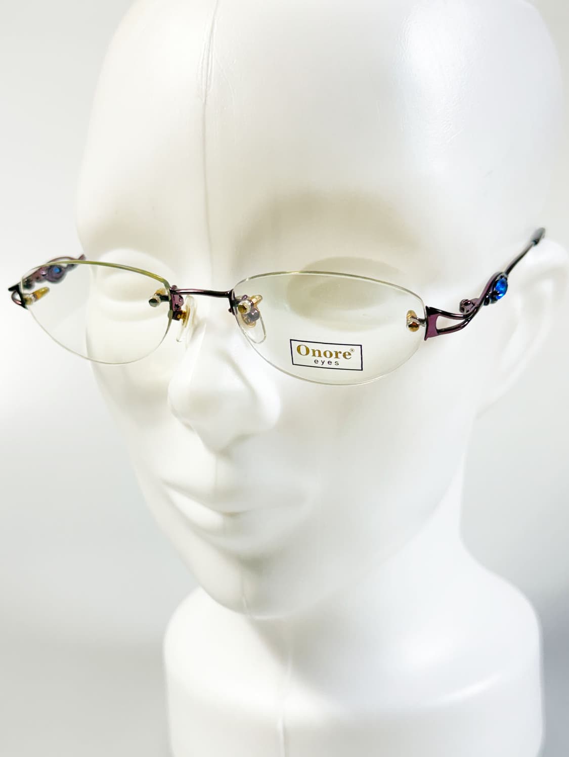 ONORE EYES 무테 오벌 메탈 프레임 빈티지 안경 상품이미지9