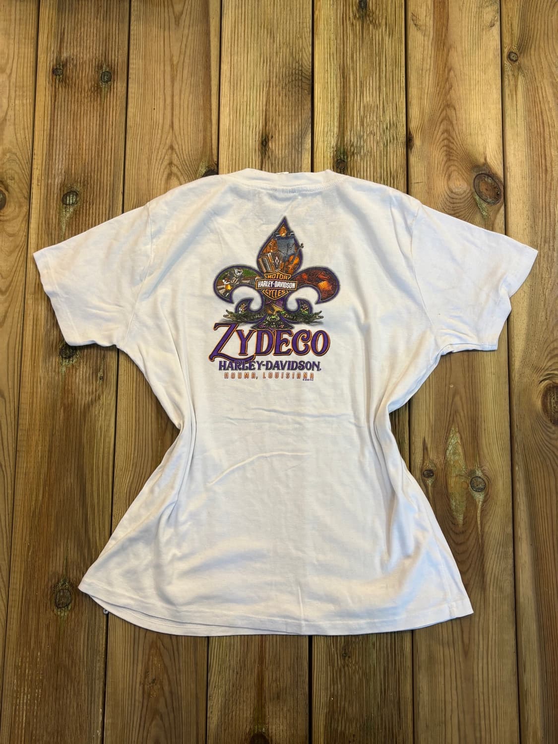 할리데이비슨 Zydeco 루이지애나 딜러 티셔츠 상품이미지7