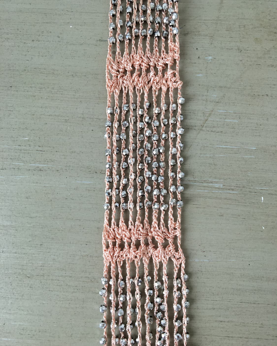 beads trimming net scarf 상품이미지4