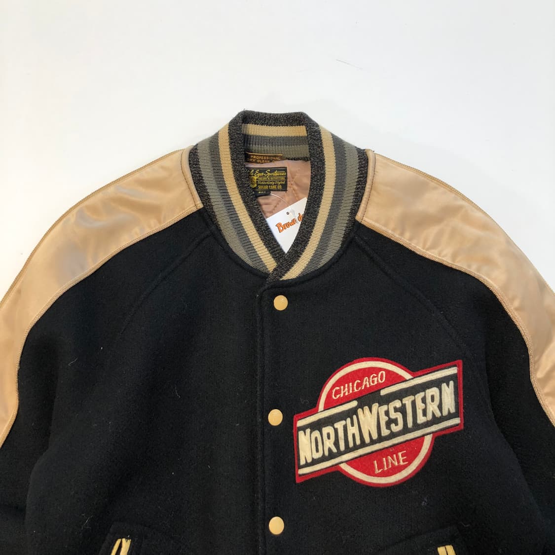 슈가케인 Style Eyes Sportswear 바시티 자켓  상품이미지4