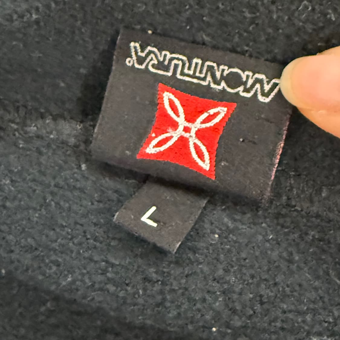 [ 정품/L ] 몬츄라 기능성 반집업 긴팔티 b8 상품이미지6