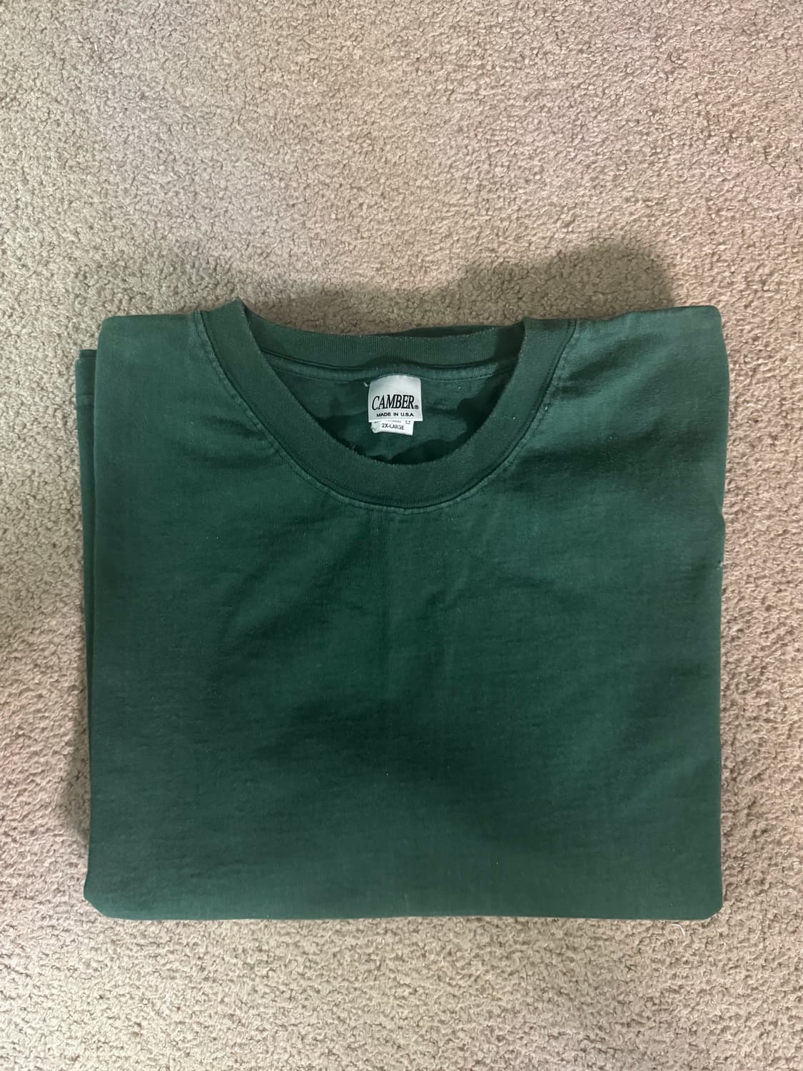 캠버 반팔 XXL 그린 상품이미지1