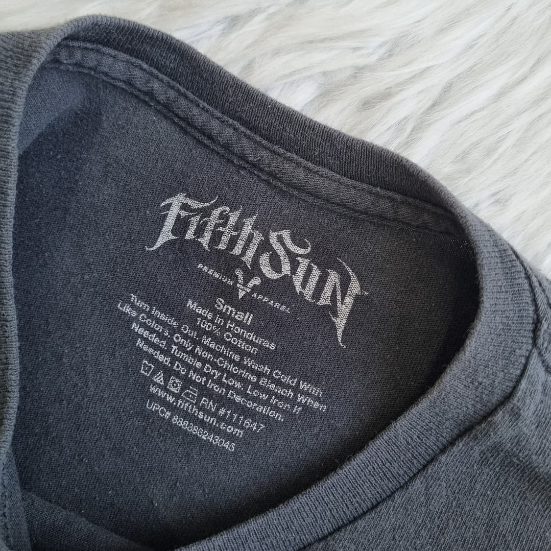 Fifth Sun 고딕스타일 프린트 티셔츠 1996 상품이미지4