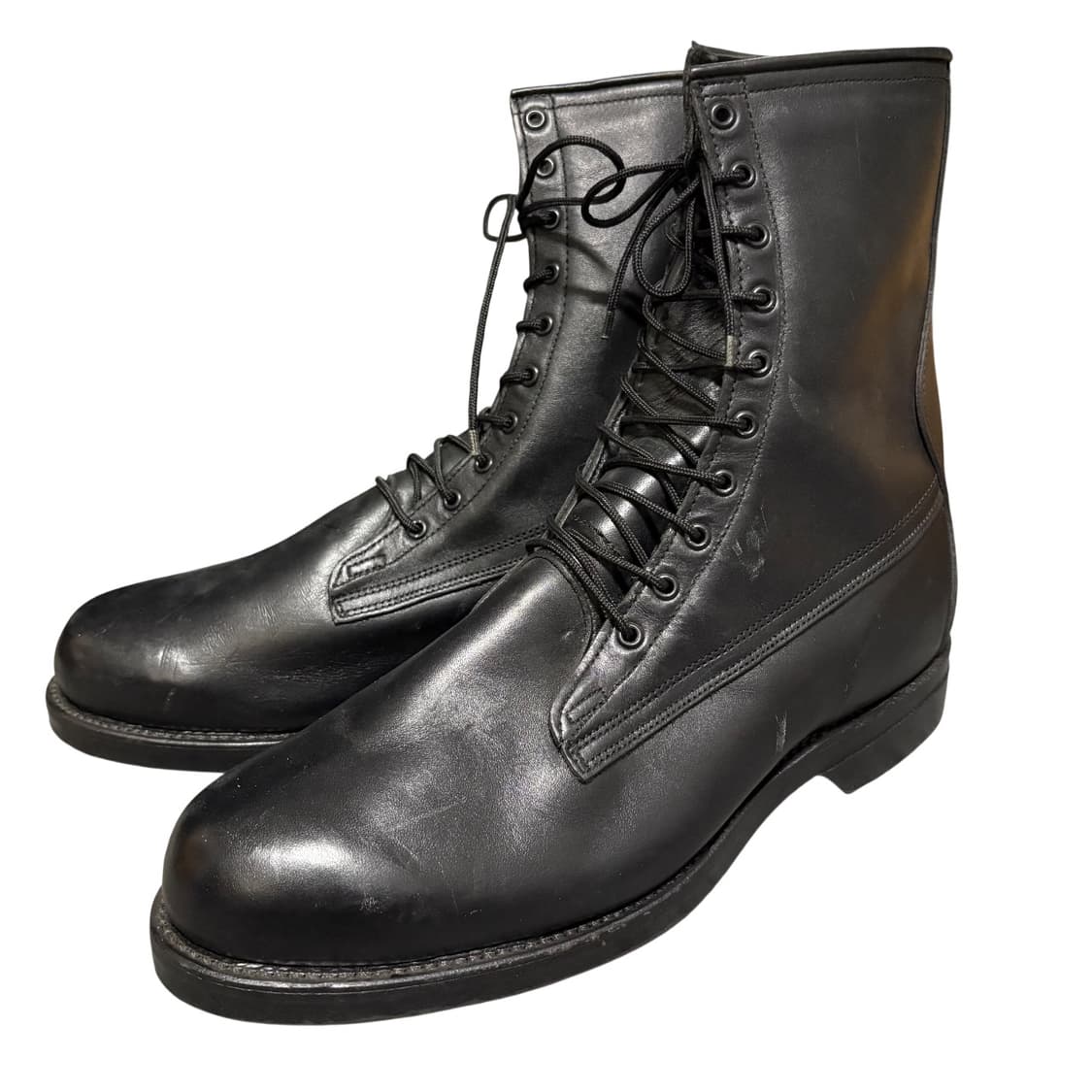 70-80s 굿이어웰트 밀리터리 컴뱃 부츠 11D 280-290 하이탑 상품이미지1