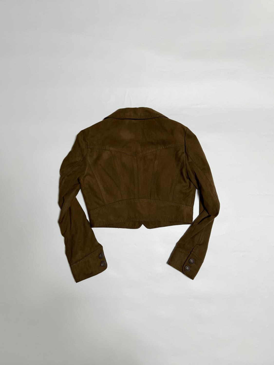 빈티지 브라운 크롭 자켓 상품이미지7