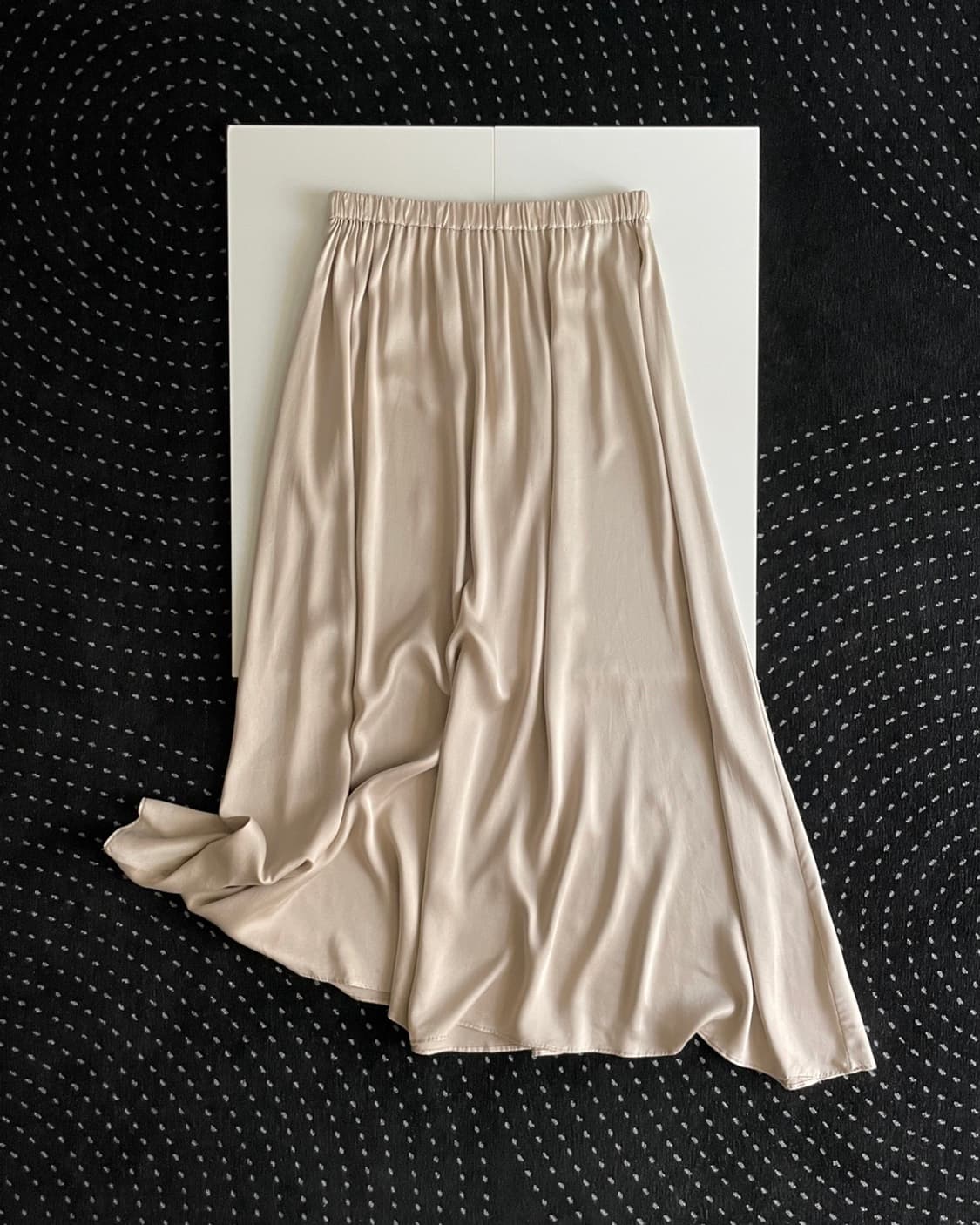silk long skirt 상품이미지5