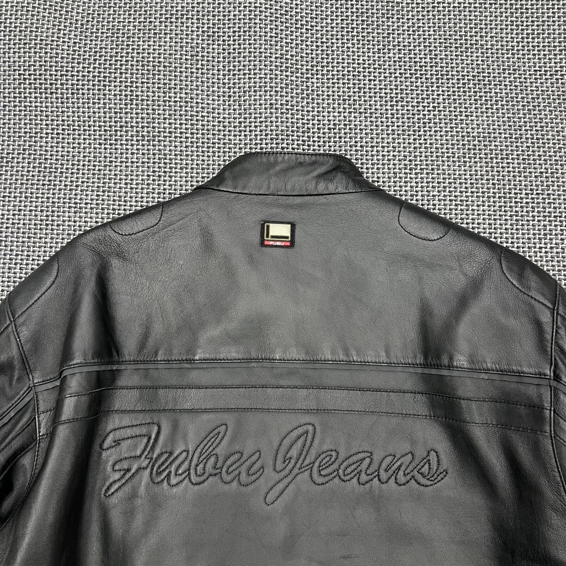 후부 리얼레더 쉽스킨 레더자켓 상품이미지5