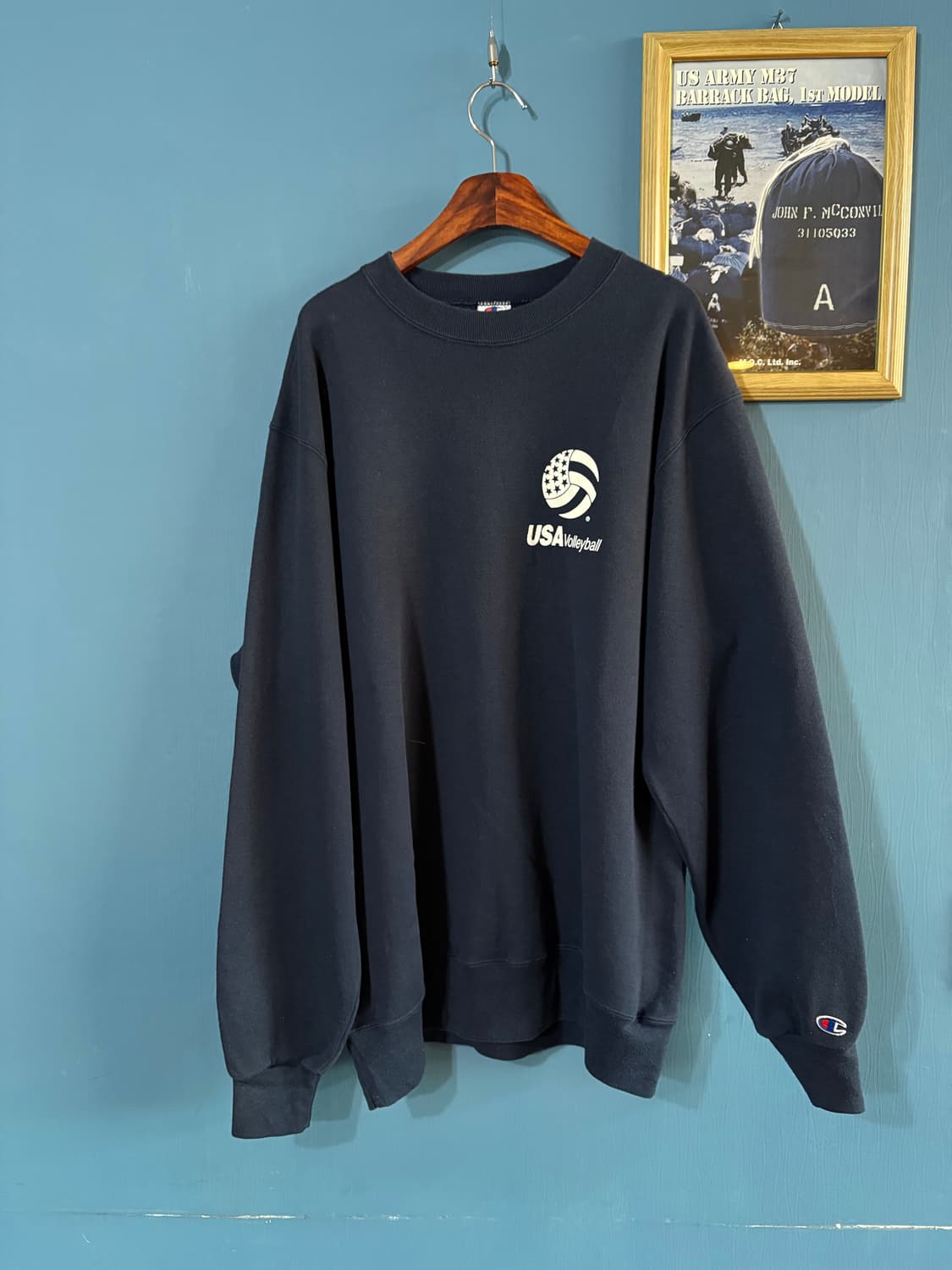 90's Champion USA Sweatshirt. 상품이미지1