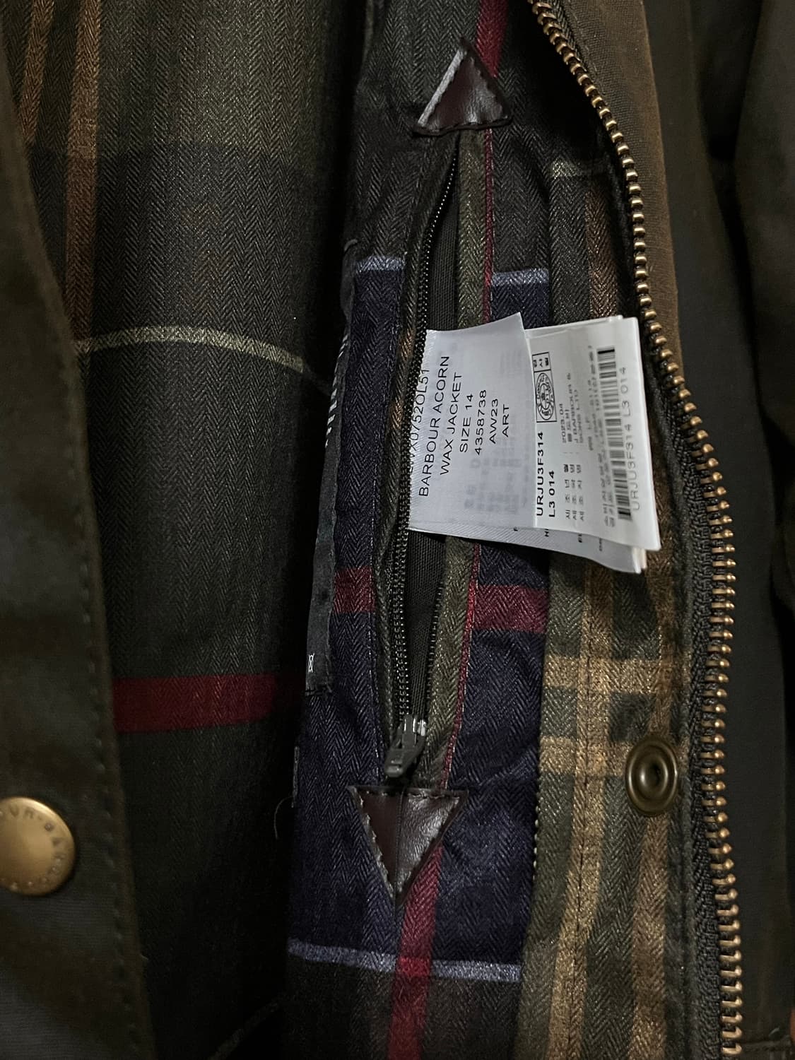 바버 왁스 자켓  상품이미지3