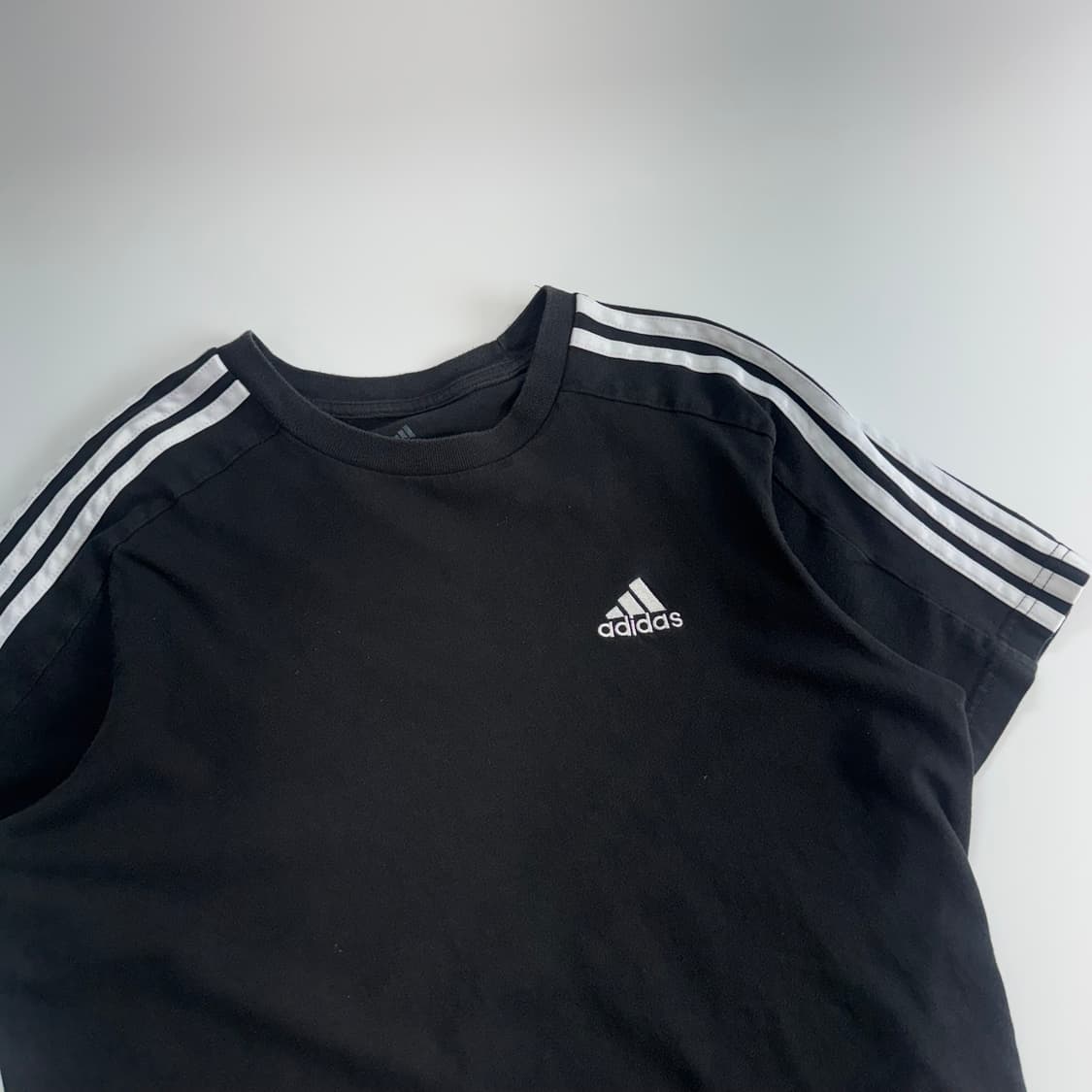 Adidas 아디다스 트랙탑 블랙 반팔   상품이미지4