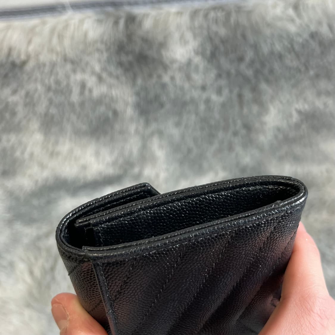 입생로랑 엔벨로프 반지갑 은장 상품이미지4