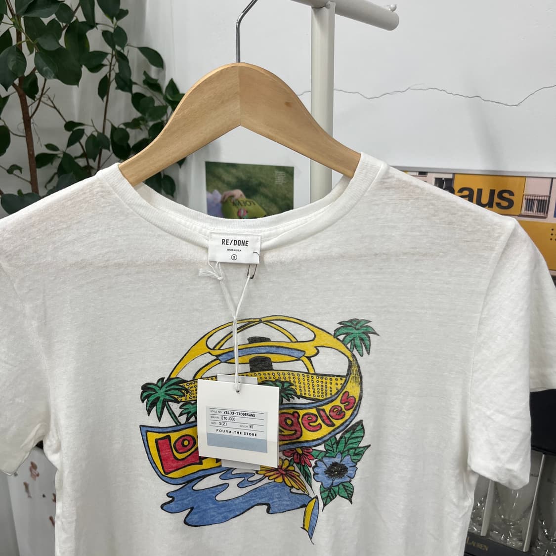 리던 반팔 티셔츠 새상품 S 상품이미지2