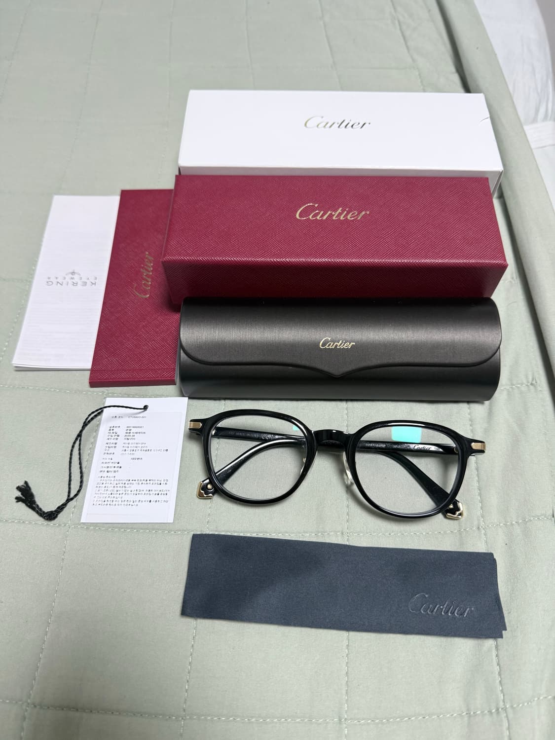 까르띠에 안경 오벌 프레임 ct0560o 상품이미지1