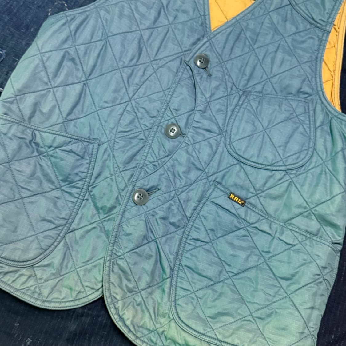 R.R.L 다이아몬드 퀼티드 베스트 M 상품이미지4