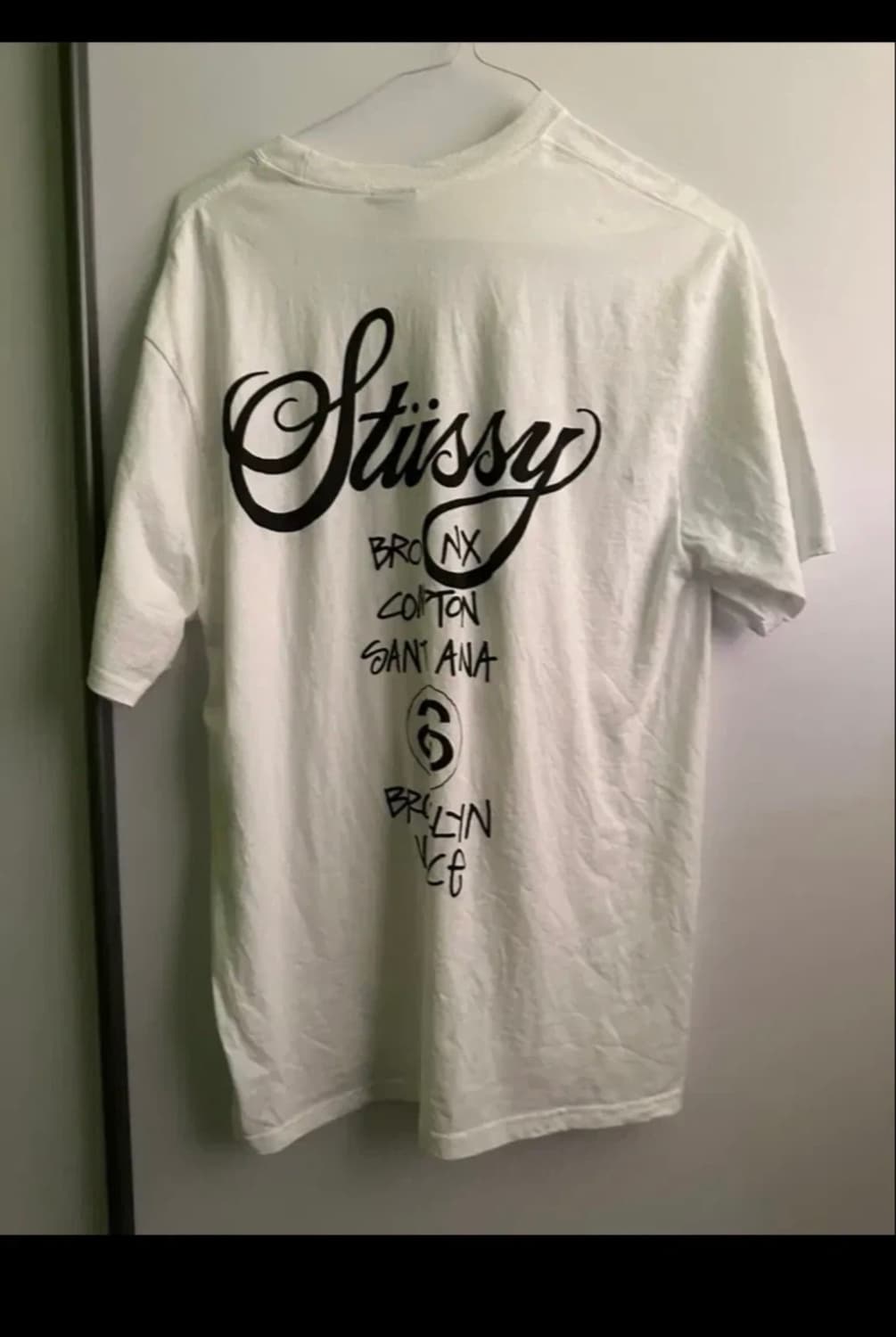 스투시 월드투어 반팔 티셔츠 L 상품이미지4