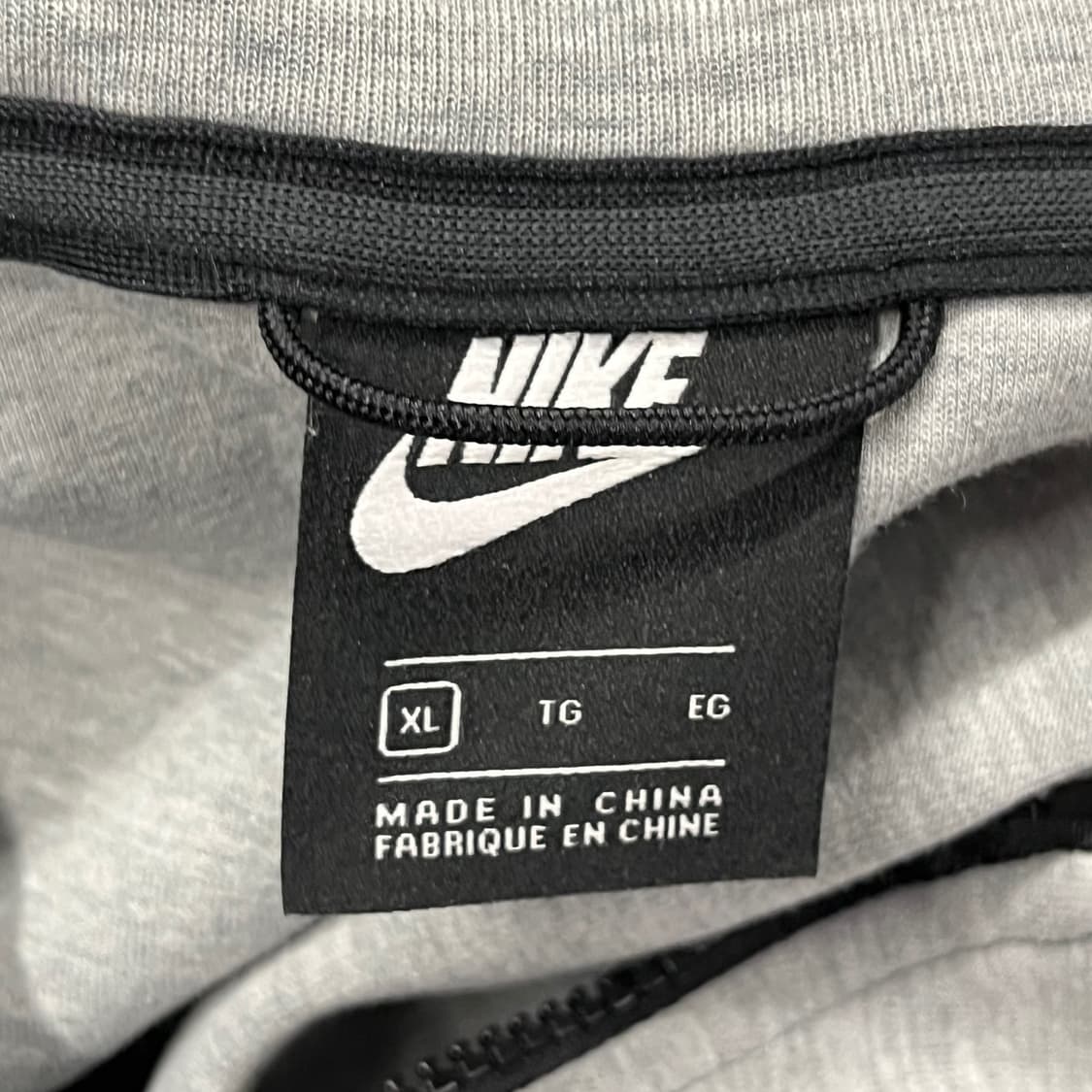 [정품/XL] 나이키 테크팩 풀집업 후드 그레이 b16 상품이미지5