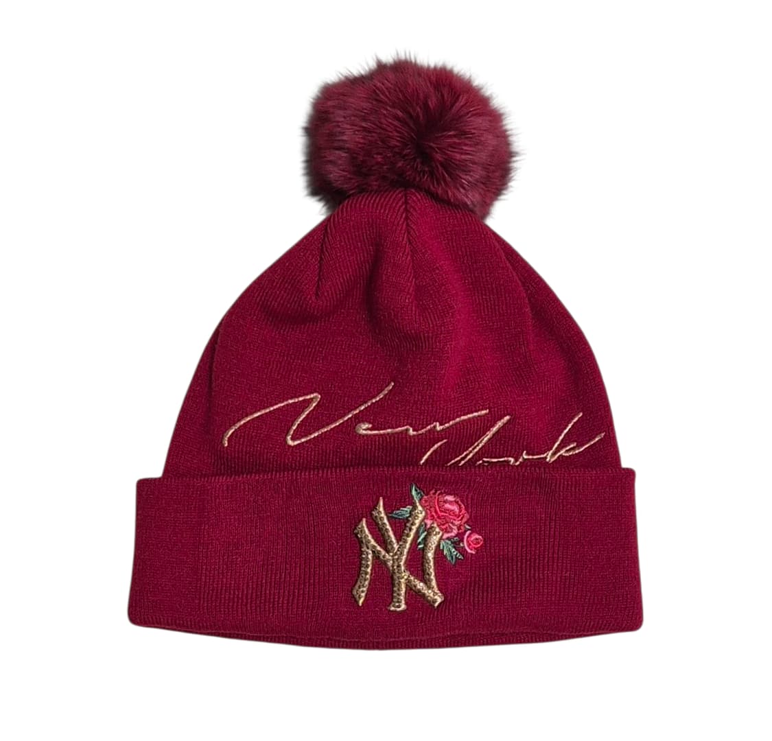 (새상품급) MLB 뉴욕양키스 방울 비니 상품이미지1