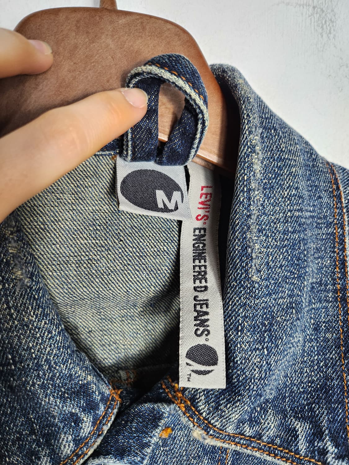 리바이스 엔지니어드 진 데님 트러커 자켓 상품이미지3