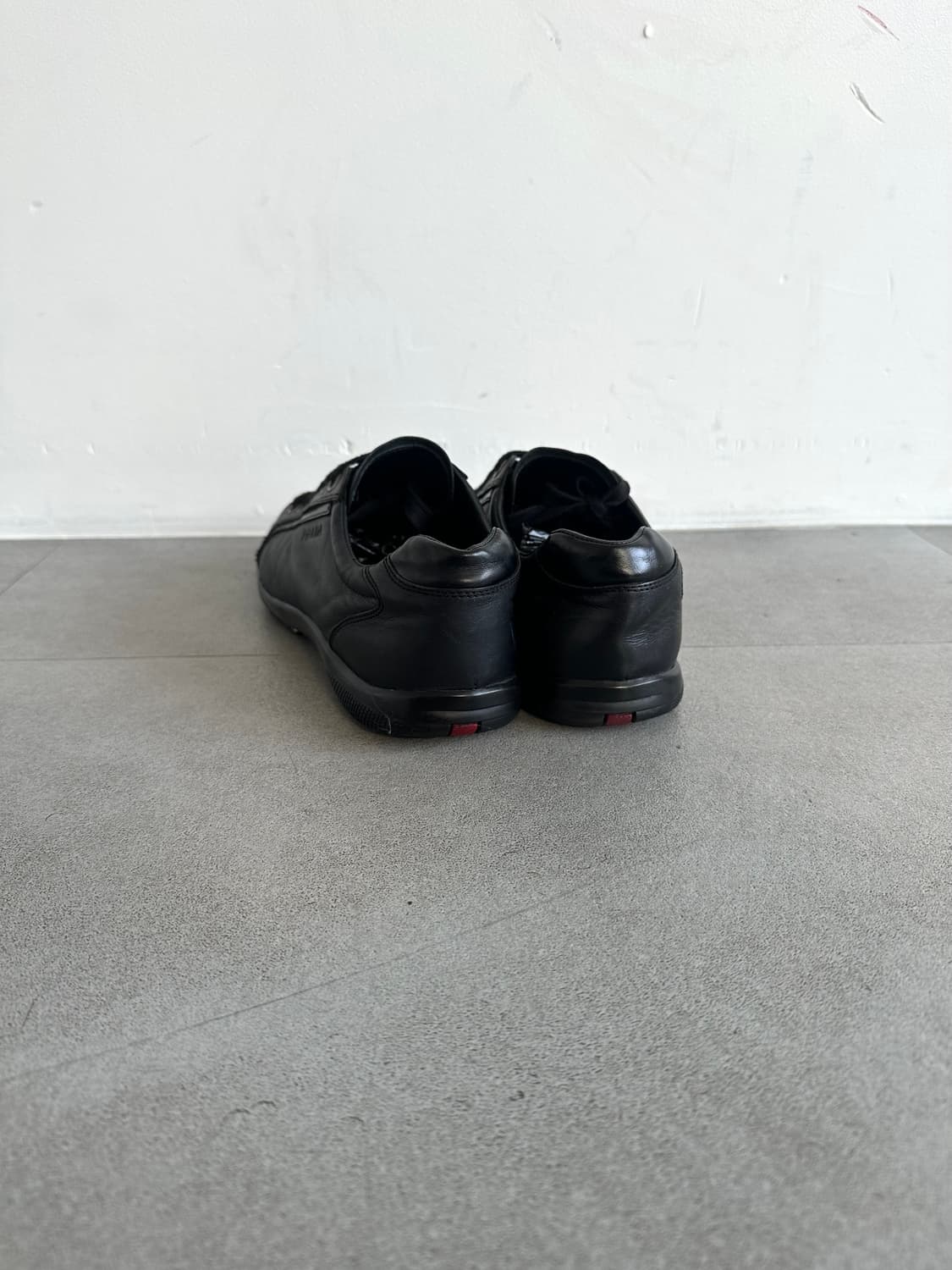 프라다 스포츠 2000s 아메리카컵 블랙 레더 상품이미지4