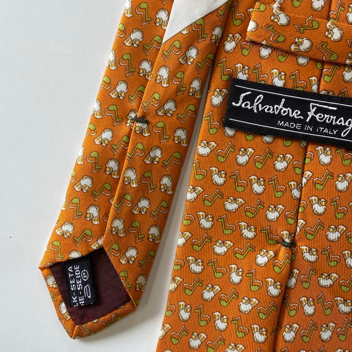 페레가모(Ferragamo) 명품 정품 넥타이 상품이미지5