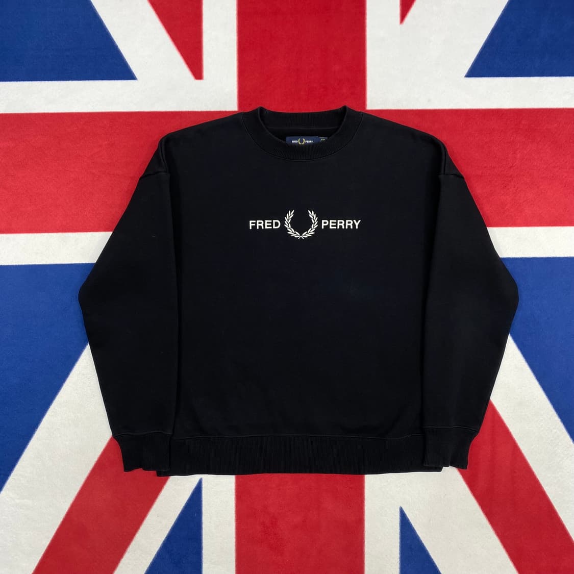 프레드페리 맨투맨 M 상품이미지1