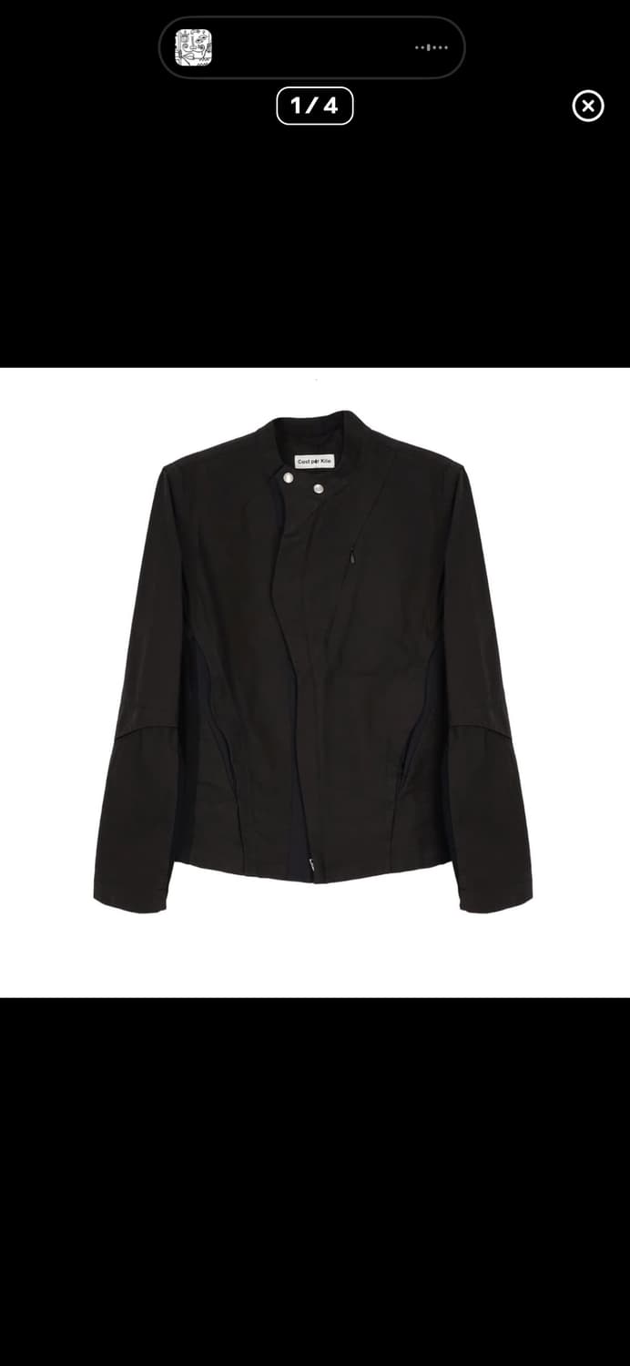 구매) 코스트퍼킬로 미니모토 자켓 블랙 m 상품이미지1