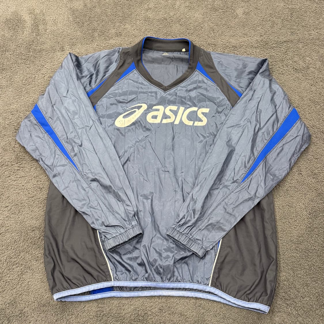 [정품/M] 아식스 올드스쿨 웜업 브이넥 상품이미지2