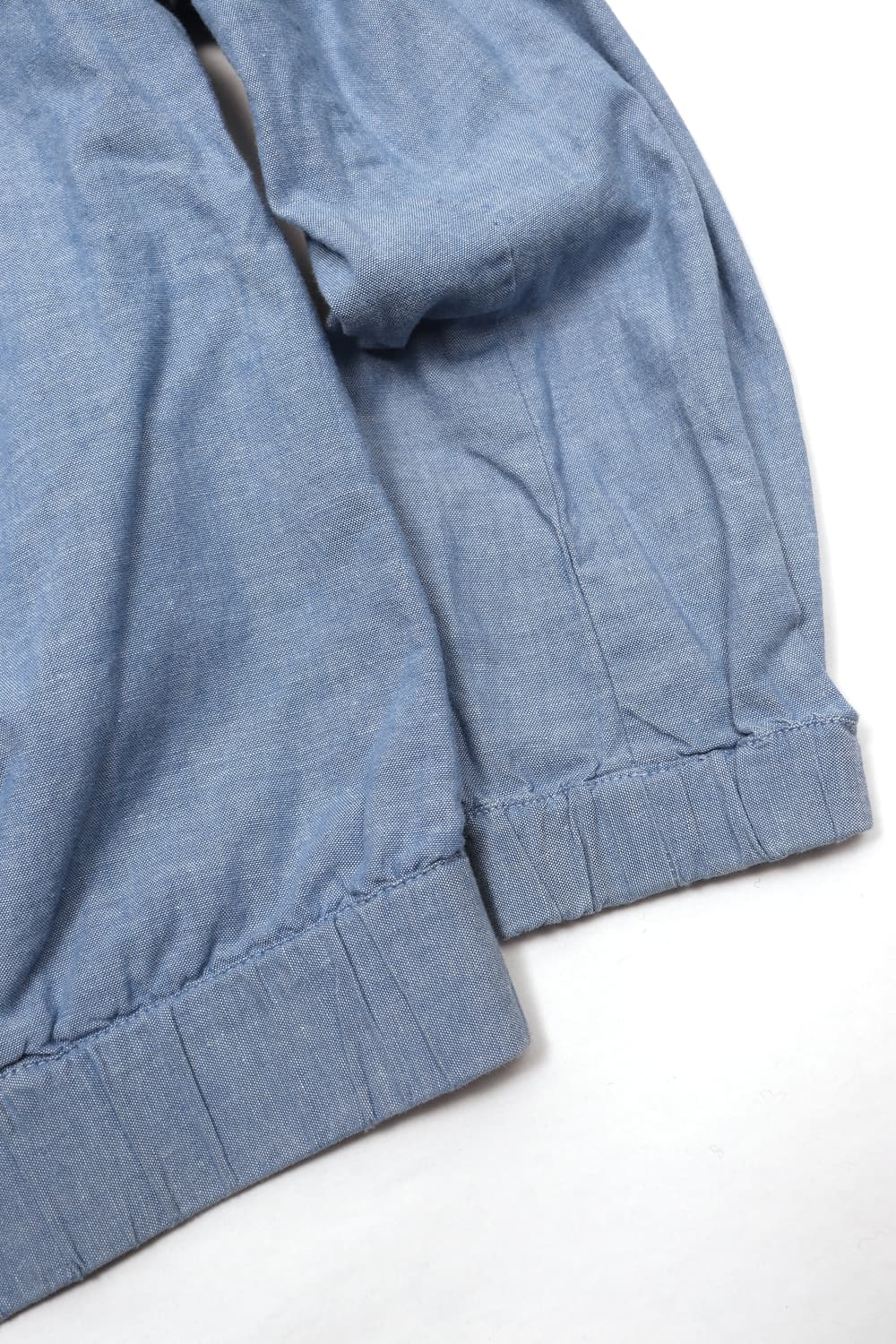 BEUTY & YOUTH 유나이티드애로우 샴브레이 보트넥 7부 집업 점퍼 상품이미지4