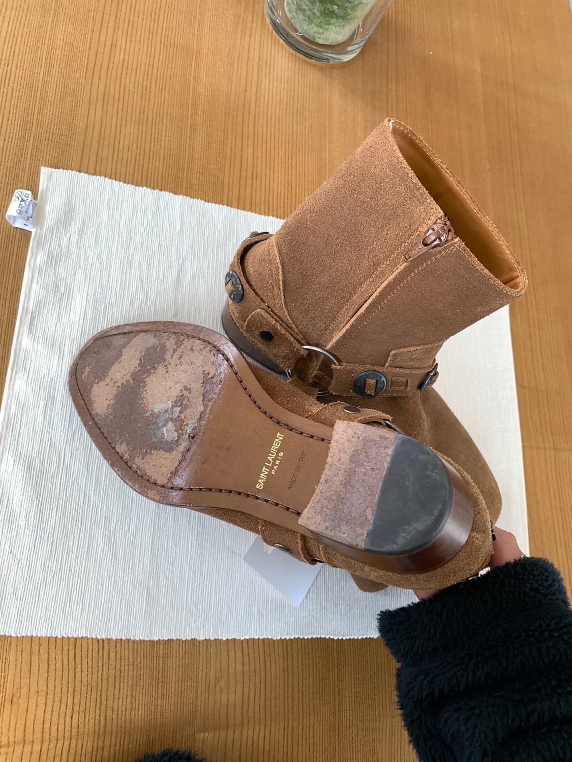 Saint Laurent 생로랑 와이어트 하네스 웨스턴 부츠 상품이미지2