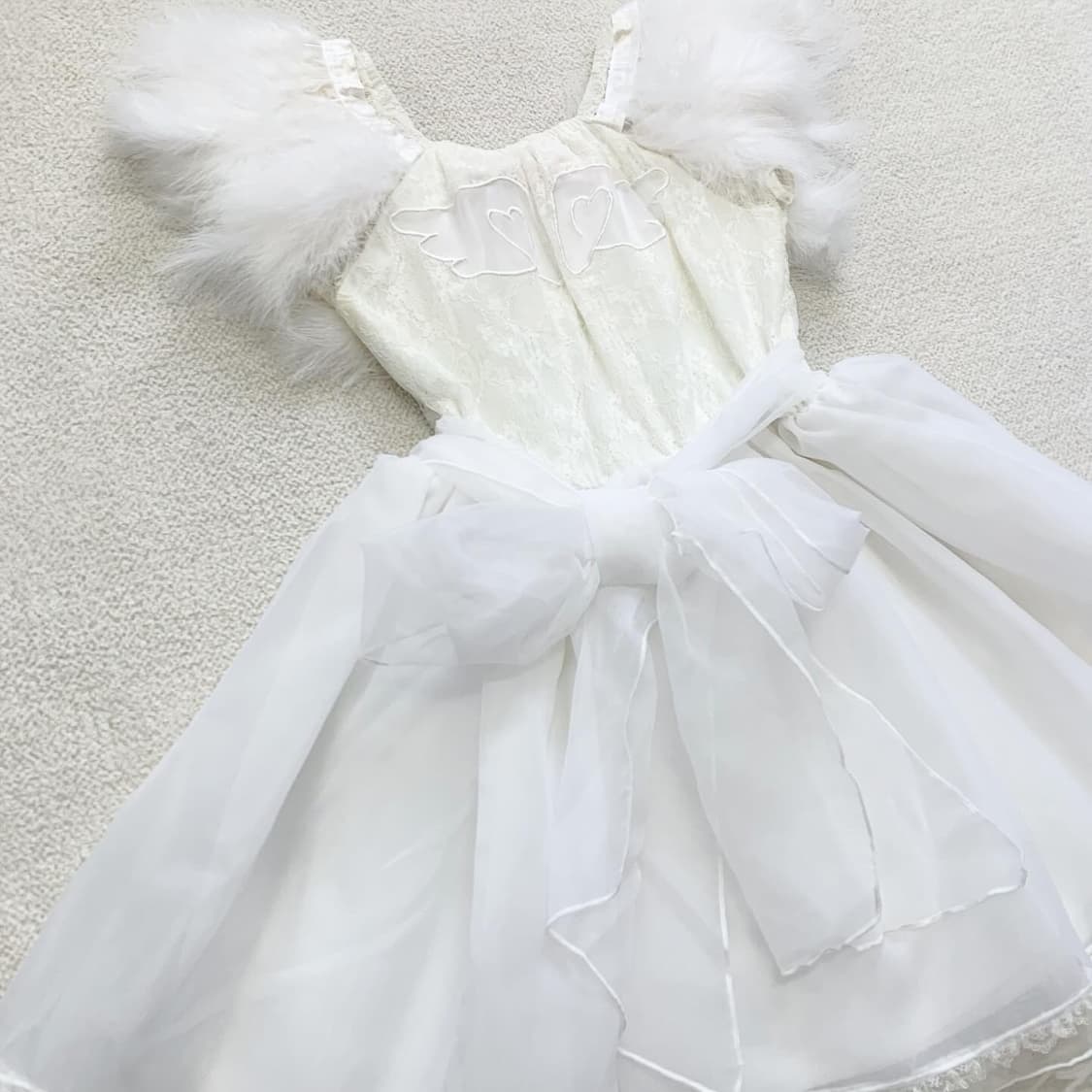 스완키스 엔젤릭스완 미니 퍼 원피스 상품이미지4